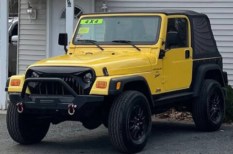2001 Jeep Wrangler for sale at Landmark Auto Sales Inc in Attleboro MA