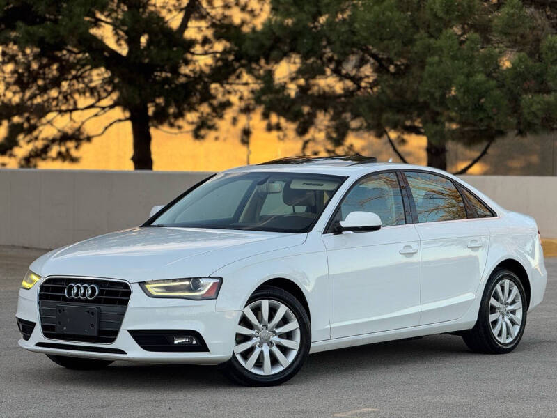 Used 2013 Audi A4 Premium with VIN WAUAFAFL9DA061337 for sale in Carol Stream, IL