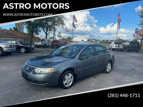 2006 Saturn Ion for sale at ASTRO MOTORS in Houston TX