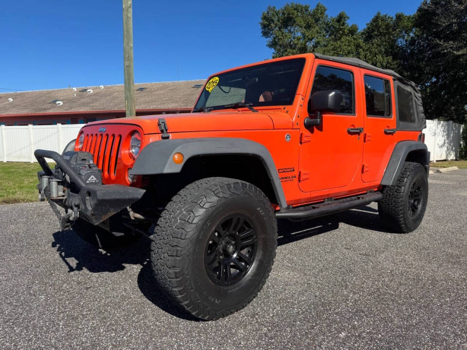 2015 Jeep Wrangler Unlimited Sport photo 5