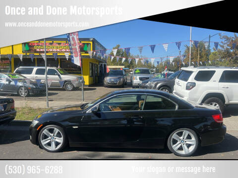 2008 BMW 3 Series for sale at Once and Done Motorsports in Chico CA