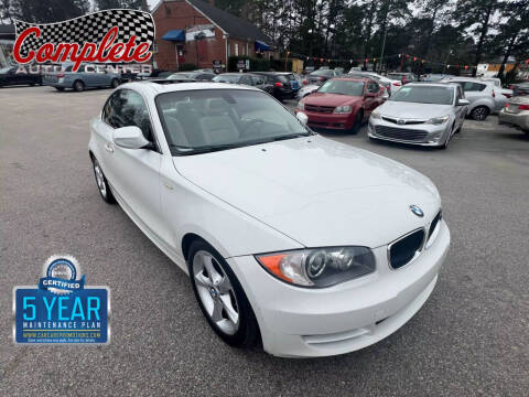 2011 BMW 1 Series for sale at Complete Auto Center , Inc in Raleigh NC