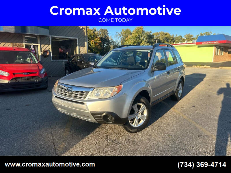 2013 Subaru Forester for sale at Cromax Automotive in Ann Arbor MI