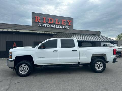 2017 Chevrolet Silverado 2500HD for sale at Ridley Auto Sales, Inc. in White Pine TN