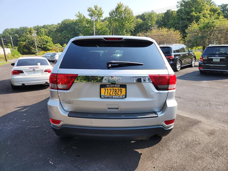 2012 Jeep Grand Cherokee for sale at B&J AUTO SALES in Rensselaer, NY