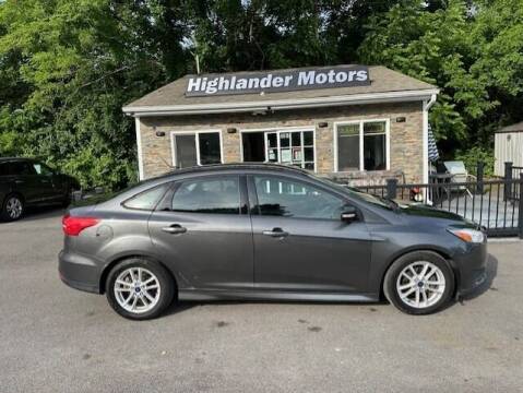 2015 Ford Focus for sale at Highlander Motors in Radford VA