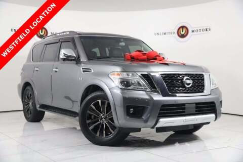 2017 Nissan Armada for sale at INDY'S UNLIMITED MOTORS - UNLIMITED MOTORS in Westfield IN
