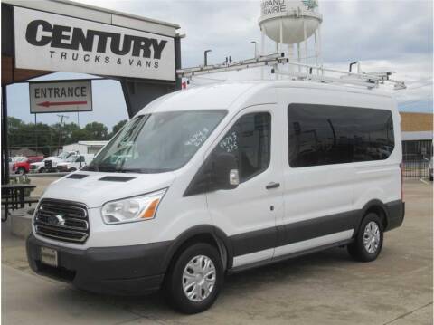 2016 Ford Transit Passenger for sale at CENTURY TRUCKS & VANS in Grand Prairie TX