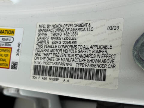 2023 Honda Accord