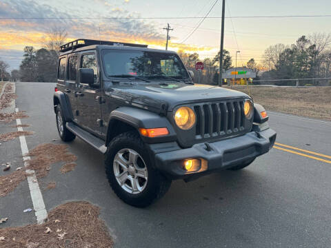 2019 Jeep Wrangler Unlimited for sale at THE AUTO FINDERS in Durham NC