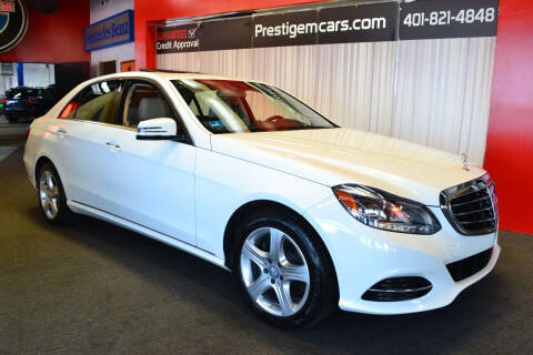 2016 Mercedes-Benz E-Class for sale at Prestige Motorcars in Warwick RI
