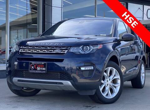 2015 Land Rover Discovery Sport for sale at Carmel Motors in Indianapolis IN