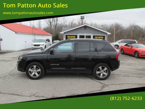 2017 Jeep Compass for sale at Tom Patton Auto Sales in Scottsburg IN