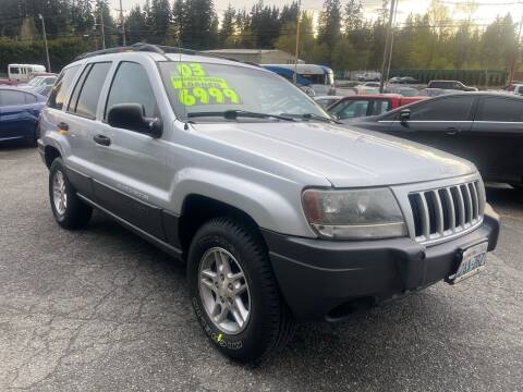 2004 Jeep Grand Cherokee for sale at Auto King in Lynnwood WA