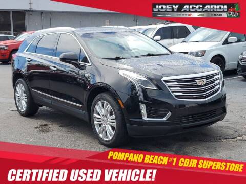 2018 Cadillac XT5 for sale at PHIL SMITH AUTOMOTIVE GROUP - Joey Accardi Chrysler Dodge Jeep Ram in Pompano Beach FL