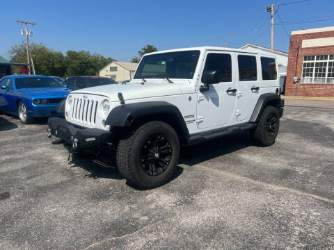 2014 Jeep Wrangler Unlimited for sale at BEST BUY AUTO SALES LLC in Ardmore OK