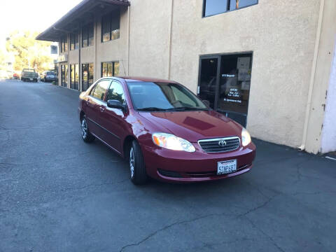 2006 Toyota Corolla for sale at Anoosh Auto in Mission Viejo CA