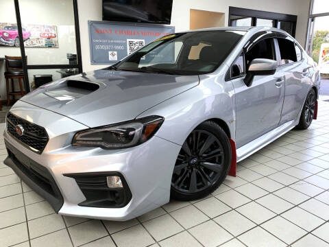 2019 Subaru WRX for sale at SAINT CHARLES MOTORCARS in Saint Charles IL