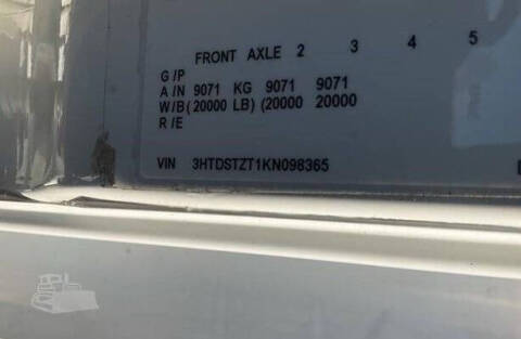 2019 International HX