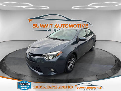 2016 Toyota Corolla LE Plus