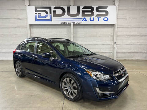 2016 Subaru Impreza for sale at DUBS AUTO LLC in Clearfield UT