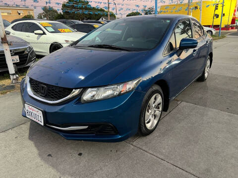 2014 Honda Civic for sale at Nasa Auto Sales in Los Angeles CA