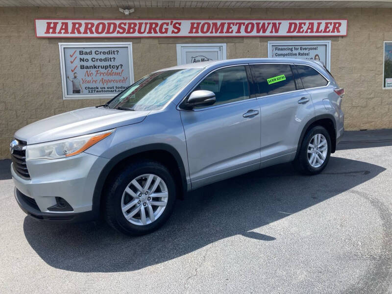 2014 Toyota Highlander for sale at Auto Martt, LLC in Harrodsburg KY