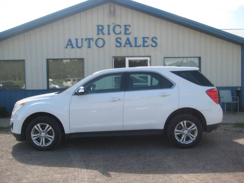 2015 Chevrolet Equinox for sale at Rice Auto Sales in Rice MN