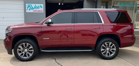 2017 Chevrolet Tahoe for sale at Fisher Auto Sales in Longview TX