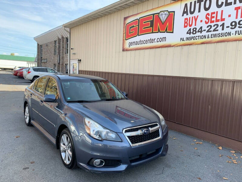 2014 Subaru Legacy for sale at Gem Auto Center in Allentown PA