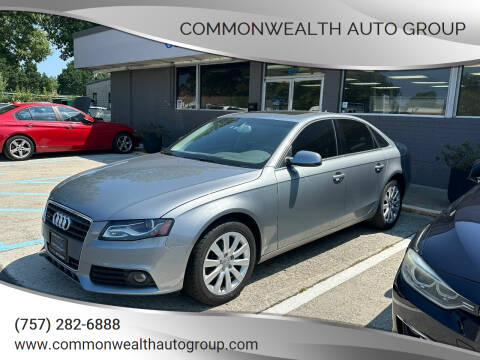 2011 Audi A4 for sale at Commonwealth Auto Group in Virginia Beach VA