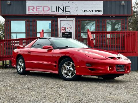 2002 Pontiac Firebird for sale at REDLINE AUTO SALES LLC in Cedar Creek TX