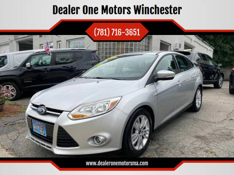 2012 Ford Focus for sale at Dealer One Motors Winchester in Winchester MA