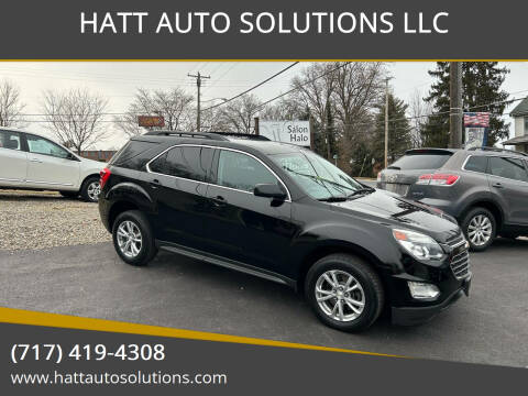 2016 Chevrolet Equinox for sale at HATT AUTO SOLUTIONS LLC in Mount Joy PA