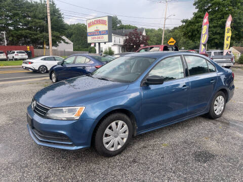 2015 Volkswagen Jetta for sale at Beachside Motors, Inc. in Ludlow MA