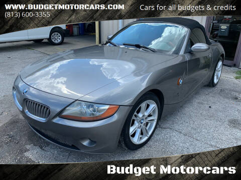 2003 BMW Z4 for sale at Budget Motorcars in Tampa FL