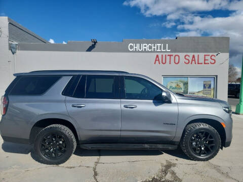 2021 Chevrolet Tahoe for sale at CHURCHILL AUTO SALES in Fallon NV