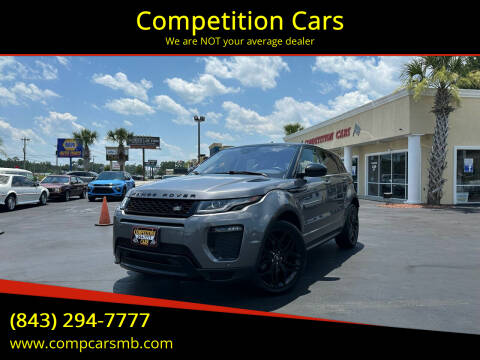 2016 Land Rover Range Rover Evoque for sale at Competition Cars in Myrtle Beach SC