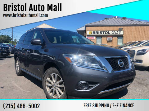 2014 Nissan Pathfinder Hybrid for sale at Bristol Auto Mall in Levittown PA