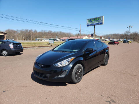 2016 Hyundai Elantra for sale at Mackes Family Auto Sales LLC in Bloomsburg PA