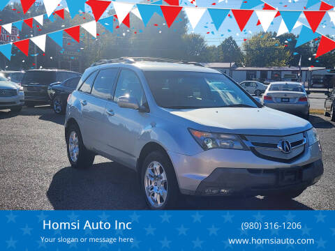 2009 Acura MDX for sale at Homsi Auto Inc in Kannapolis NC