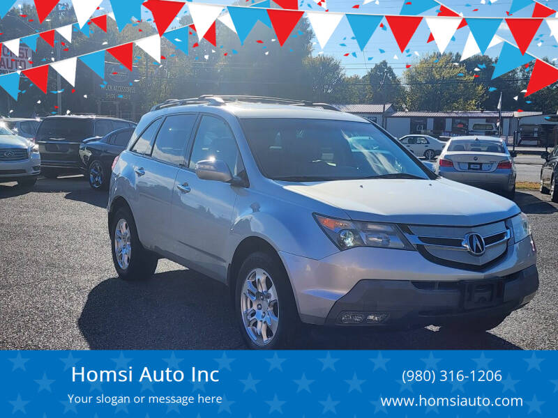 2009 Acura MDX for sale at Homsi Auto Inc in Kannapolis NC