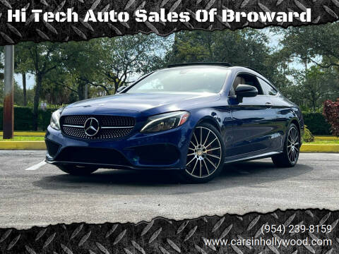 2017 Mercedes-Benz C-Class for sale at Hi Tech Auto Sales Of Broward in Hollywood FL