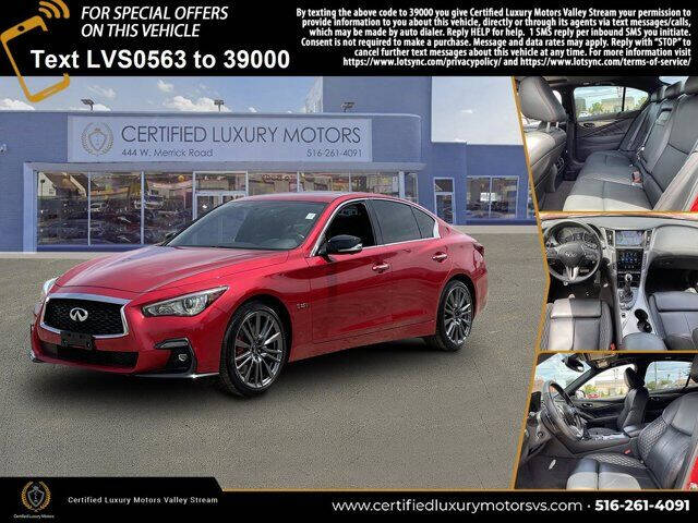 2018 Infiniti Q50 Red Sport 400