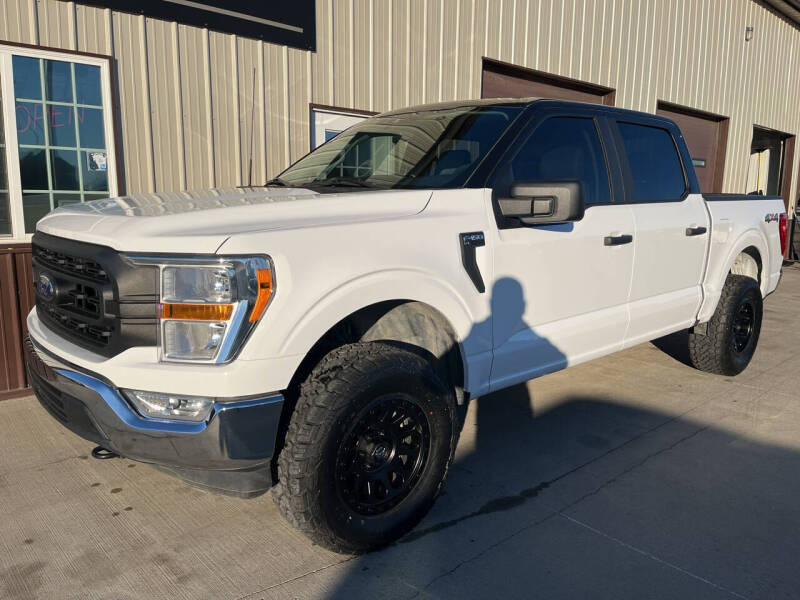 Used 2021 Ford F-150 XL with VIN 1FTFW1E57MFC09743 for sale in Dakota City, NE