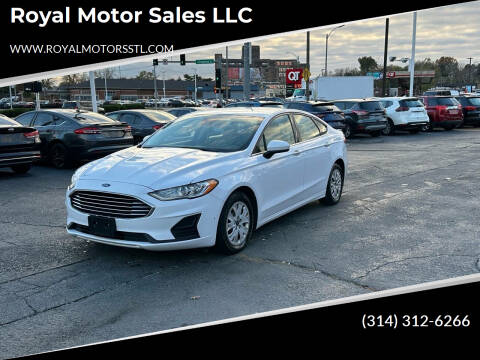 2019 Ford Fusion for sale at Royal Motor Sales LLC in Saint Louis MO