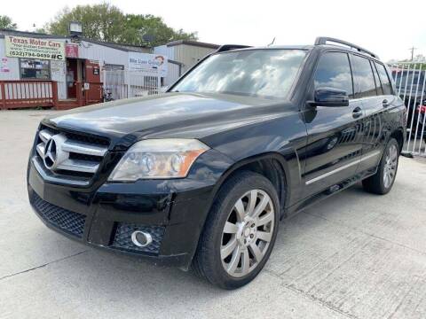 2012 Mercedes-Benz GLK for sale at TEXAS MOTOR CARS in Houston TX