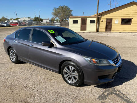 2015 Honda Accord for sale at Rauls Auto Sales in Amarillo TX