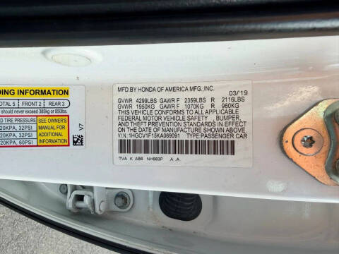 2019 Honda Accord LX