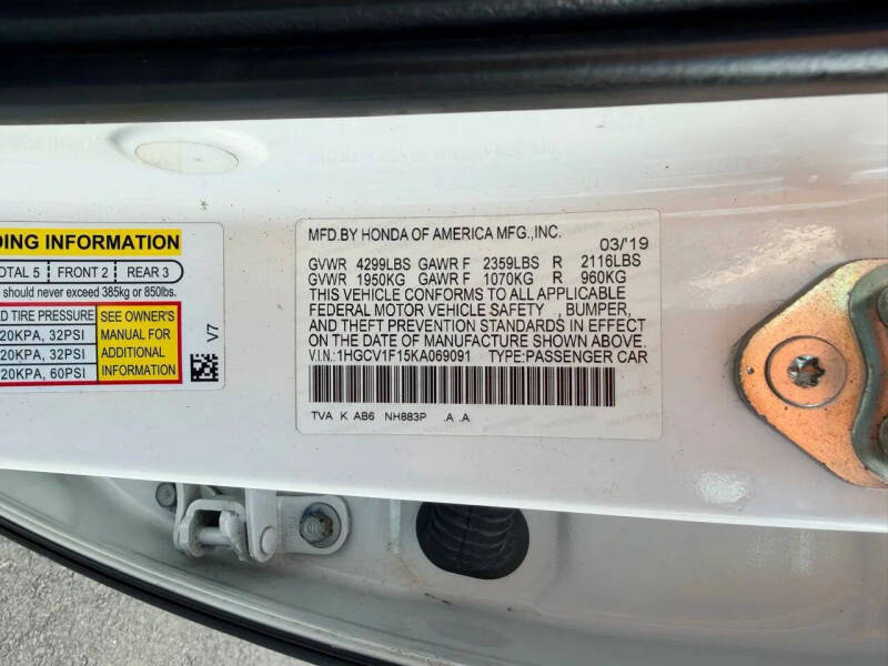 2019 Honda Accord LX